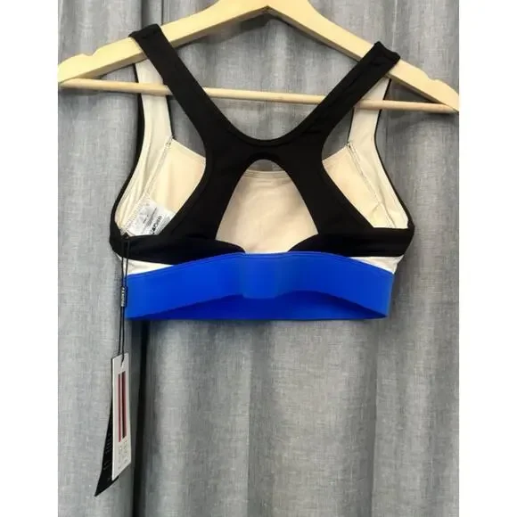 P.E Nation REACTION TIME SPORTS BRA PEARLED IVORY Women’s Size Xsmall NWT - Picture 8 of 13
